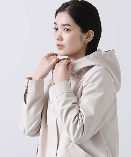 Gready Brilliant（グレディブリリアン）の「ライニングＢＤフードブルゾン（ブルゾン・レディース・ネイビー/アイボリー・FREE）」の17枚目の写真