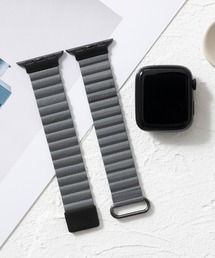 emonique（エモニーク）の「本革レザー Apple Watch Band スマートウォッチバンド【38/40/41/42/44/45/49mm対応】（デジタル腕時計・メンズ）」