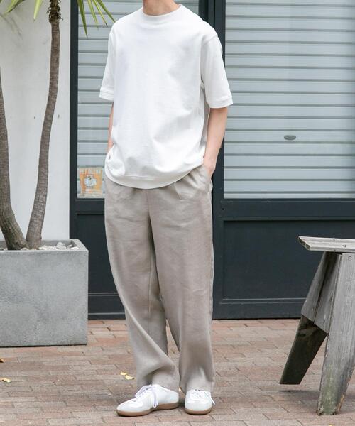 FORK&SPOON(フォークアンドスプーン)の「FORK&SPOON ヘビーウェイト天竺ショートスリーブTシャツ(Tシャツ/カットソー・メンズ・オフホワイト/グレー系その他/チャコールグレー・4/5)」の8枚目の写真