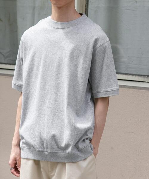 FORK&SPOON(フォークアンドスプーン)の「FORK&SPOON ヘビーウェイト天竺ショートスリーブTシャツ(Tシャツ/カットソー・メンズ・オフホワイト/グレー系その他/チャコールグレー・4/5)」の12枚目の写真