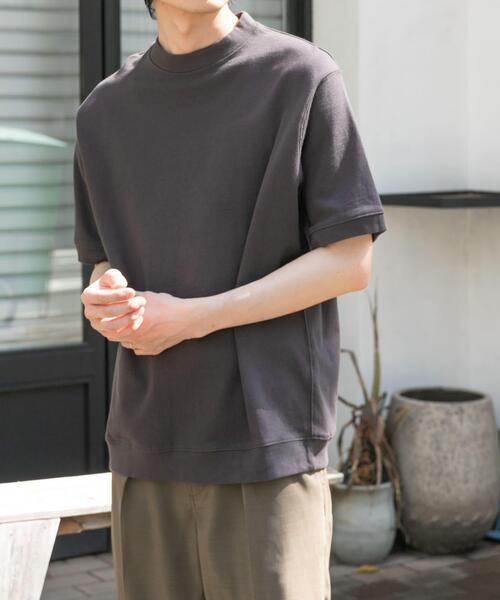 FORK&SPOON(フォークアンドスプーン)の「FORK&SPOON ヘビーウェイト天竺ショートスリーブTシャツ(Tシャツ/カットソー・メンズ・オフホワイト/グレー系その他/チャコールグレー・4/5)」の20枚目の写真