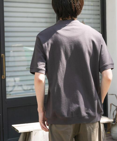 FORK&SPOON(フォークアンドスプーン)の「FORK&SPOON ヘビーウェイト天竺ショートスリーブTシャツ(Tシャツ/カットソー・メンズ・オフホワイト/グレー系その他/チャコールグレー・4/5)」の21枚目の写真
