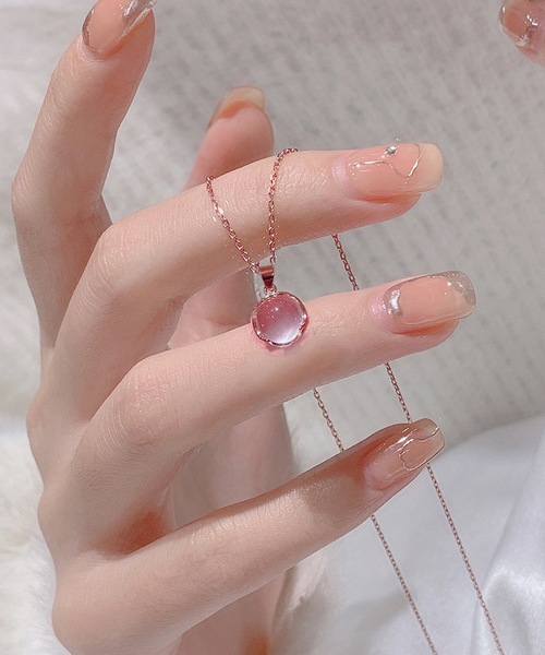 セール】クリアストーントップネックレス（ネックレス