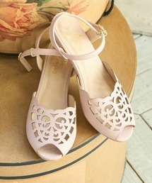 an another angelus | アイアンフレームカットワークサンダル(サンダル)