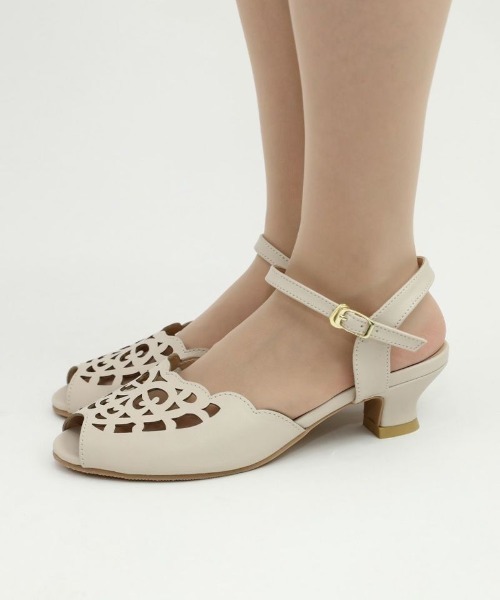 an another angelus（アンアナザーアンジェラス）の「アイアンフレームカットワークサンダル/ananotherangelus（サンダル・レディース・ブルー/ライトピンク/アイボリー・S/M/L）」の13枚目の写真