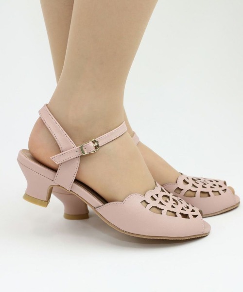 an another angelus（アンアナザーアンジェラス）の「アイアンフレームカットワークサンダル/ananotherangelus（サンダル・レディース・ブルー/ライトピンク/アイボリー・S/M/L）」の14枚目の写真