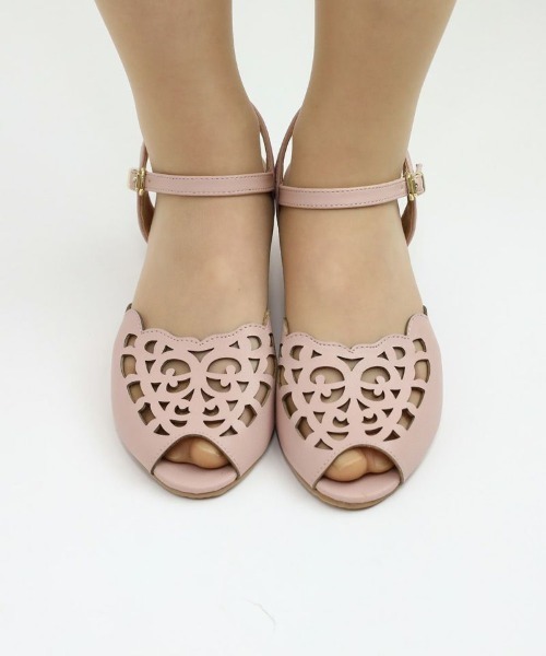 an another angelus（アンアナザーアンジェラス）の「アイアンフレームカットワークサンダル/ananotherangelus（サンダル・レディース・ブルー/ライトピンク/アイボリー・S/M/L）」の15枚目の写真