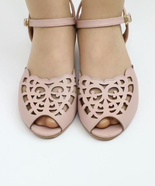 an another angelus（アンアナザーアンジェラス）の「アイアンフレームカットワークサンダル/ananotherangelus（サンダル・レディース・ブルー/ライトピンク/アイボリー・S/M/L）」の16枚目の写真