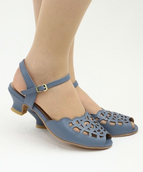 an another angelus（アンアナザーアンジェラス）の「アイアンフレームカットワークサンダル/ananotherangelus（サンダル・レディース・ブルー/ライトピンク/アイボリー・S/M/L）」の19枚目の写真