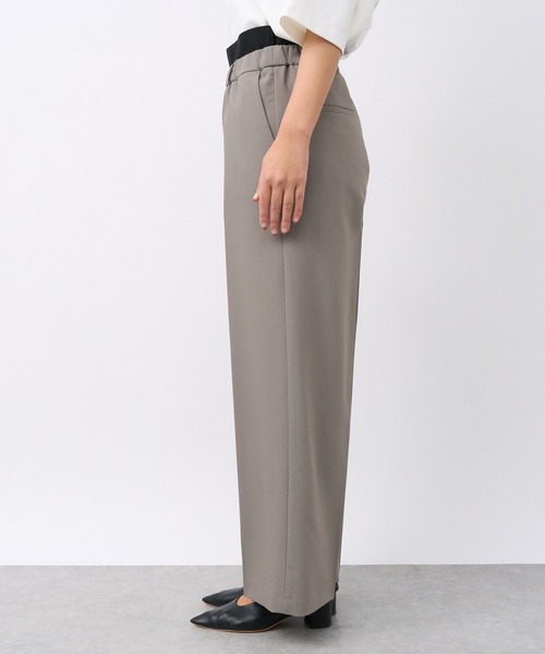 RIVE DROITE（リヴドロワ）の「MONN.:.(モン)/LIGHTレイヤードスラックス（スラックス・レディース・グレー系その他/ブラック・36/38）」の10枚目の写真