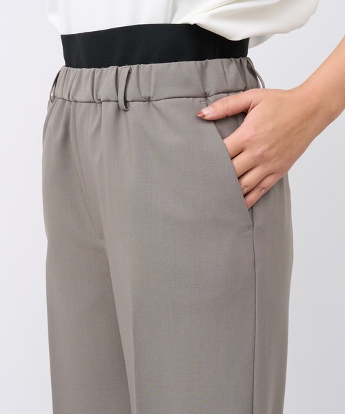 RIVE DROITE（リヴドロワ）の「MONN.:.(モン)/LIGHTレイヤードスラックス（スラックス・レディース・グレー系その他/ブラック・36/38）」の3枚目の写真