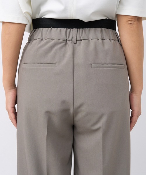 RIVE DROITE（リヴドロワ）の「MONN.:.(モン)/LIGHTレイヤードスラックス（スラックス・レディース・グレー系その他/ブラック・36/38）」の4枚目の写真