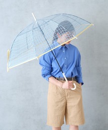 BIRTHDAY BAR | クリアアンブレラ WAVY CHECK(長傘)