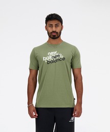 Sport Essentials ヘザーテックグラフィックショートスリーブTシャツ