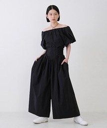 【LADIES】ワイドパンツ