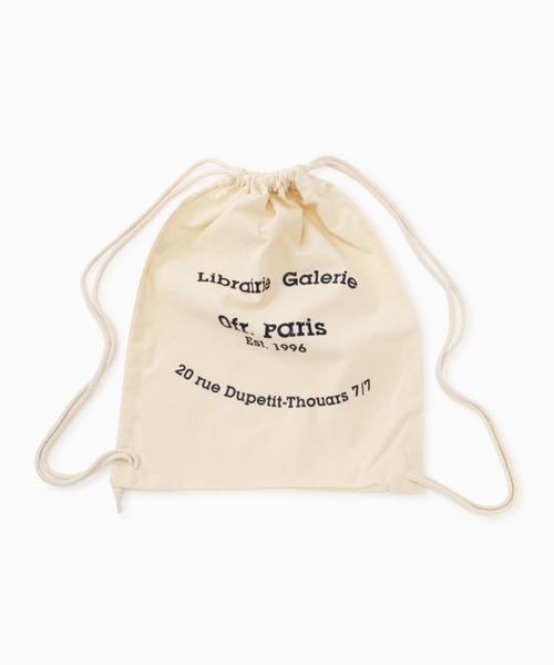 ROSE BUD（ローズバッド）の「(Ofr.Paris)ナップサック（バックパック/リュック・レディース・ホワイト/ブラック/ブラウン・FREE）」の4枚目の写真