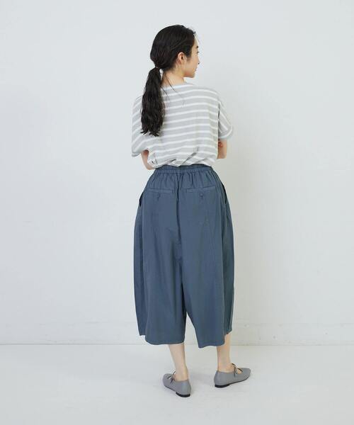 conges payes ADIEU TRISTESSE（コンジェ ペイエ アデュートリステス）の「ワイドサルエルパンツ（その他パンツ・レディース・パープル/ブルーグレー/チャコールグレー/インディゴブルー・38）」の7枚目の写真