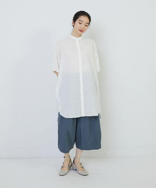 conges payes ADIEU TRISTESSE（コンジェ ペイエ アデュートリステス）の「ワイドサルエルパンツ（その他パンツ・レディース・パープル/ブルーグレー/チャコールグレー/インディゴブルー・38）」の8枚目の写真