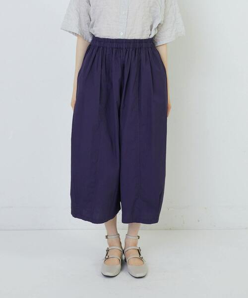 conges payes ADIEU TRISTESSE（コンジェ ペイエ アデュートリステス）の「ワイドサルエルパンツ（その他パンツ・レディース・パープル/ブルーグレー/チャコールグレー/インディゴブルー・38）」の16枚目の写真