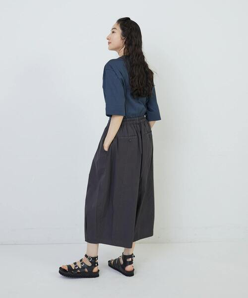 conges payes ADIEU TRISTESSE（コンジェ ペイエ アデュートリステス）の「ワイドサルエルパンツ（その他パンツ・レディース・パープル/ブルーグレー/チャコールグレー/インディゴブルー・38）」の22枚目の写真