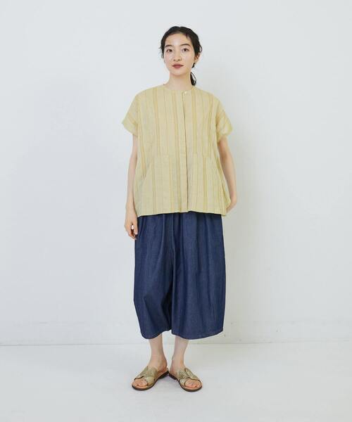 【セール】ワイドサルエルパンツ（その他パンツ）｜conges payes ADIEU TRISTESSE（コンジェ ペイエ アデュートリステス）