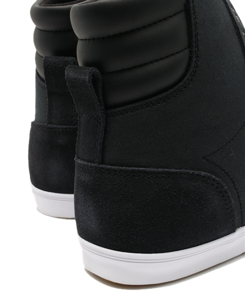 hummel（ヒュンメル）の「hummel/ヒュンメル SLIMMER STADIL CANVAS HIGH/スリマー スタディール キャンバス ハイ  HM63111K（スニーカー・メンズ・ホワイト/ブラック×ホワイト/トリコロール/ネイビー/ブラック/グレー・25.5cm/24.0cm/26.5cm/27.0cm/25.0cm/28.0cm/23.0cm/22.5cm/29.5cm）」の14枚目の写真