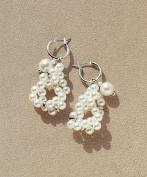 ブランク パール ピアス