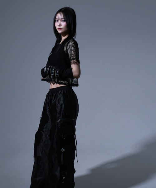 REFLEM レフレム タンク付きシアーメッシュTシャツ REFLEM（レフレム）の「『REFLEM/レフレム』タンク付きシアー