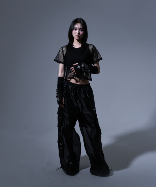 REFLEM レフレム タンク付きシアーメッシュTシャツ REFLEM（レフレム）の「『REFLEM/レフレム』タンク付きシアー