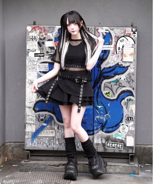 セール】『REFLEM/レフレム』タンク付きメッシュTシャツ（T