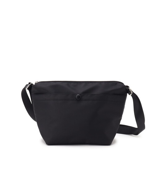 SHOO・LA・RUE(シューラルー)の「【撥水】フロントポケットショルダーバッグ(ショルダーバッグ・レディース・グリーン/グレー/パープル系/ブラック/ライトベージュ/レッド系1・00)」の9枚目の写真