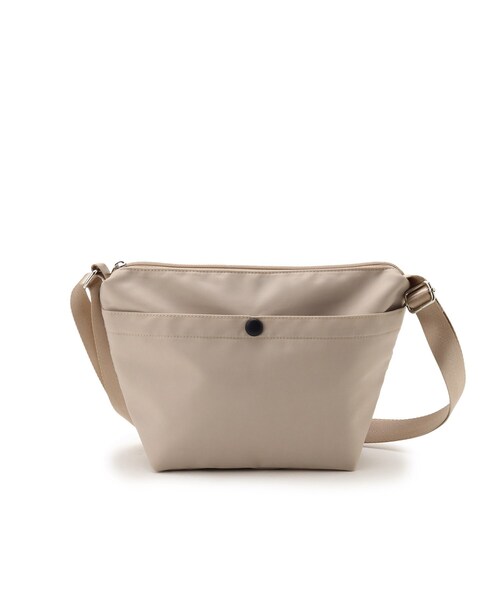 SHOO・LA・RUE(シューラルー)の「【撥水】フロントポケットショルダーバッグ(ショルダーバッグ・レディース・グリーン/グレー/パープル系/ブラック/ライトベージュ/レッド系1・00)」の11枚目の写真