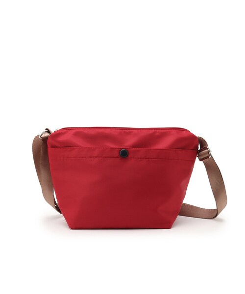 SHOO・LA・RUE(シューラルー)の「【撥水】フロントポケットショルダーバッグ(ショルダーバッグ・レディース・グリーン/グレー/パープル系/ブラック/ライトベージュ/レッド系1・00)」の12枚目の写真