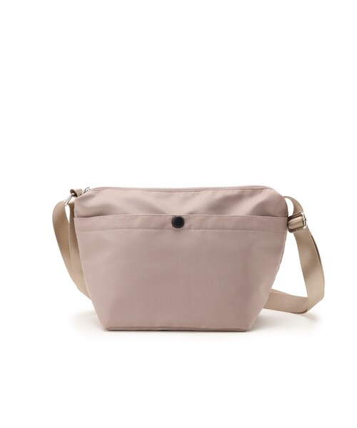 SHOO・LA・RUE(シューラルー)の「【撥水】フロントポケットショルダーバッグ(ショルダーバッグ・レディース・グリーン/グレー/パープル系/ブラック/ライトベージュ/レッド系1・00)」の7枚目の写真