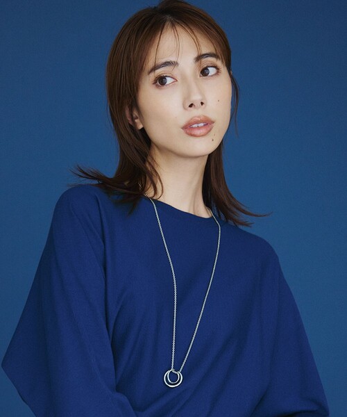23区（ニジュウサンク）の「3WAY リングトップ ネックレス（ネックレス・レディース・ゴールド系/シルバー系・F）」の2枚目の写真