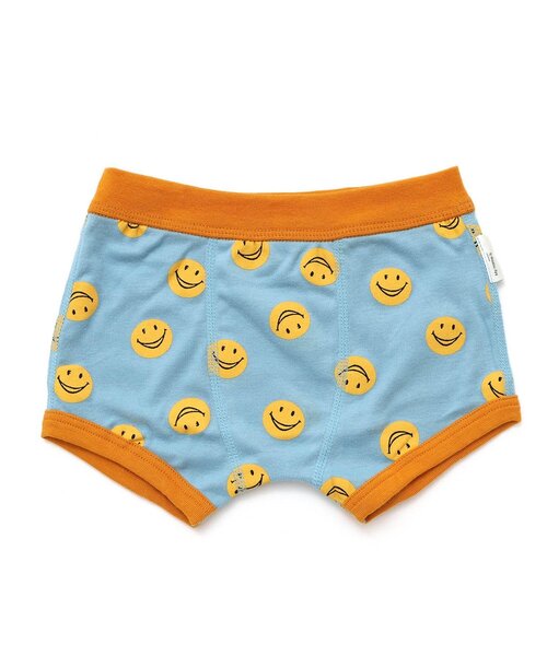 BREEZE（ブリーズ）の「BOYSブルドック&FOスマイルボクサーパンツ（ボクサーパンツ・キッズ・グレー/サックスブルー/ベージュ/マスタード・100/110/120/130/140/150）」の3枚目の写真