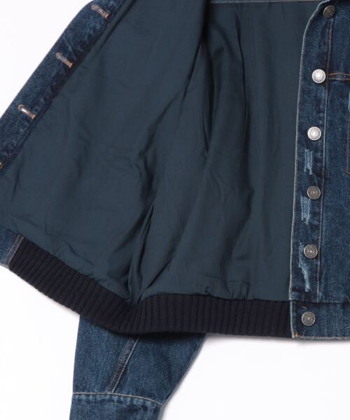 Desigual（デシグアル）の「PRAGAMICKEY デニムジャケット（デニムジャケット・レディース・ブルー・S/XL/XS/M/L）」の8枚目の写真