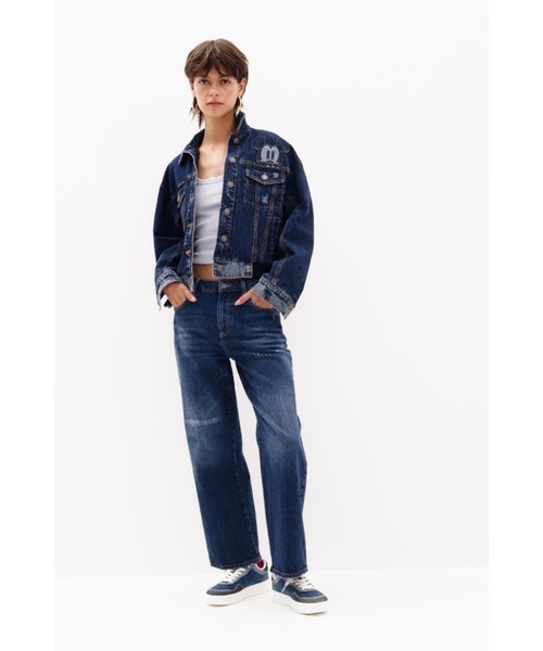 Desigual（デシグアル）の「PRAGAMICKEY デニムジャケット（デニムジャケット・レディース・ブルー・S/XL/XS/M/L）」の4枚目の写真