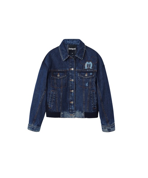 Desigual（デシグアル）の「PRAGAMICKEY デニムジャケット（デニムジャケット・レディース・ブルー・S/XL/XS/M/L）」の3枚目の写真