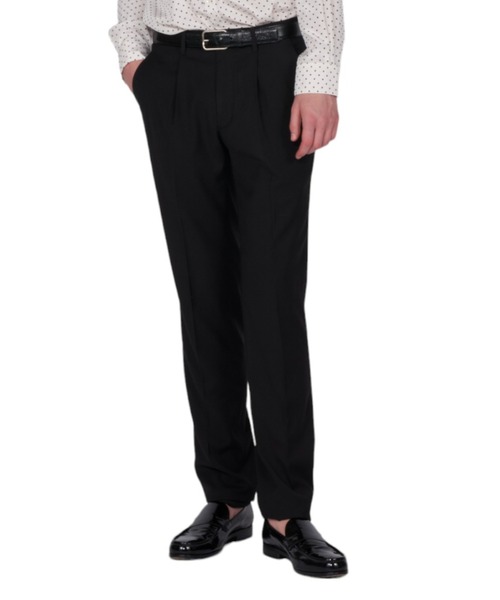 GalaabenD（ガラアーベント）の「ストレートスラックス "Heritage"（スラックス・メンズ・ホワイト/ブラック・44/46/48）」の2枚目の写真