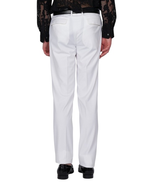 GalaabenD（ガラアーベント）の「ストレートスラックス "Heritage"（スラックス・メンズ・ホワイト/ブラック・44/46/48）」の20枚目の写真