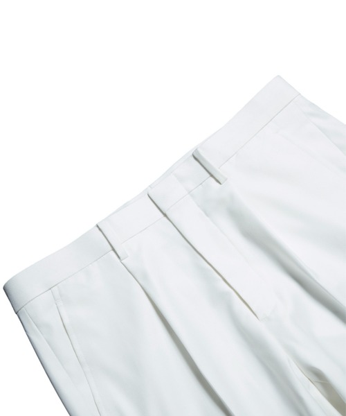 GalaabenD（ガラアーベント）の「ストレートスラックス "Heritage"（スラックス・メンズ・ホワイト/ブラック・44/46/48）」の4枚目の写真