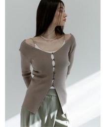 Katrin TOKYO | 2way long rib knit(ニット/セーター)