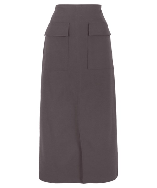 KOBE LETTUCE（コウベレタス）の「[ 選べるサイズ/丈 ] 走れるストレッチカーゴ風スカート（スカート・レディース・ブラック/ベージュ/カーキ/ブルー系/チャコール/ネイビー/アイボリー系・M/L/M1/L1）」の18枚目の写真