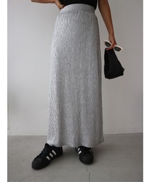 TRUNC | Glitter Rib Skirt(スカート)