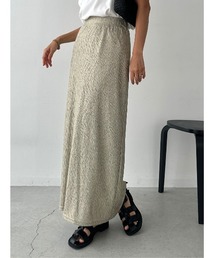 TRUNC | Glitter Rib Skirt(スカート)