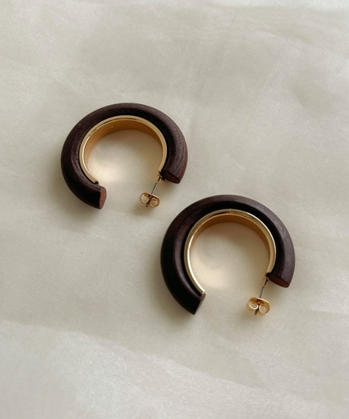 レイヴンフープデザイン ピアス 1ps LONE ONES ロンワンズ