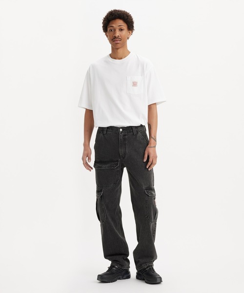 Levi's(リーバイス)の「Levi's/リーバイス STAY LOOSE カーゴ(カーゴパンツ・メンズ・インディゴブルー/ブラック・28inch/29inch/30inch/31inch/32inch/33inch/34inch/36inch/W28 L32/W30 L32/W32 L32/W34 L32)」の14枚目の写真