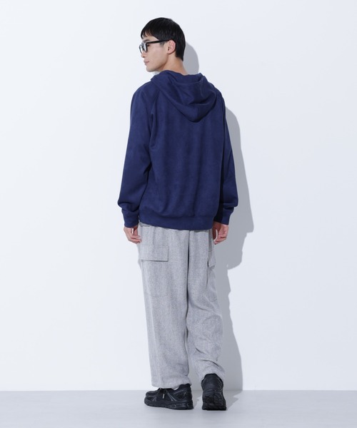 Apo(s)ture(アポスチャー)の「LUCAS-002/へリンボンカーゴパンツ(カーゴパンツ・メンズ・ライトグレー/ブラウン/グレー/チャコール・XS/S/M/L/XL)」の6枚目の写真