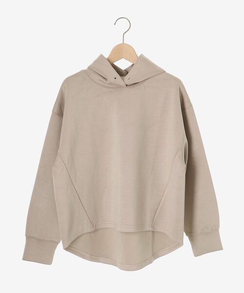 le.coeur blanc（ルクールブラン）の「ダンボールパーカー（パーカー・レディース・ダークグレー/ベージュ・38）」の21枚目の写真